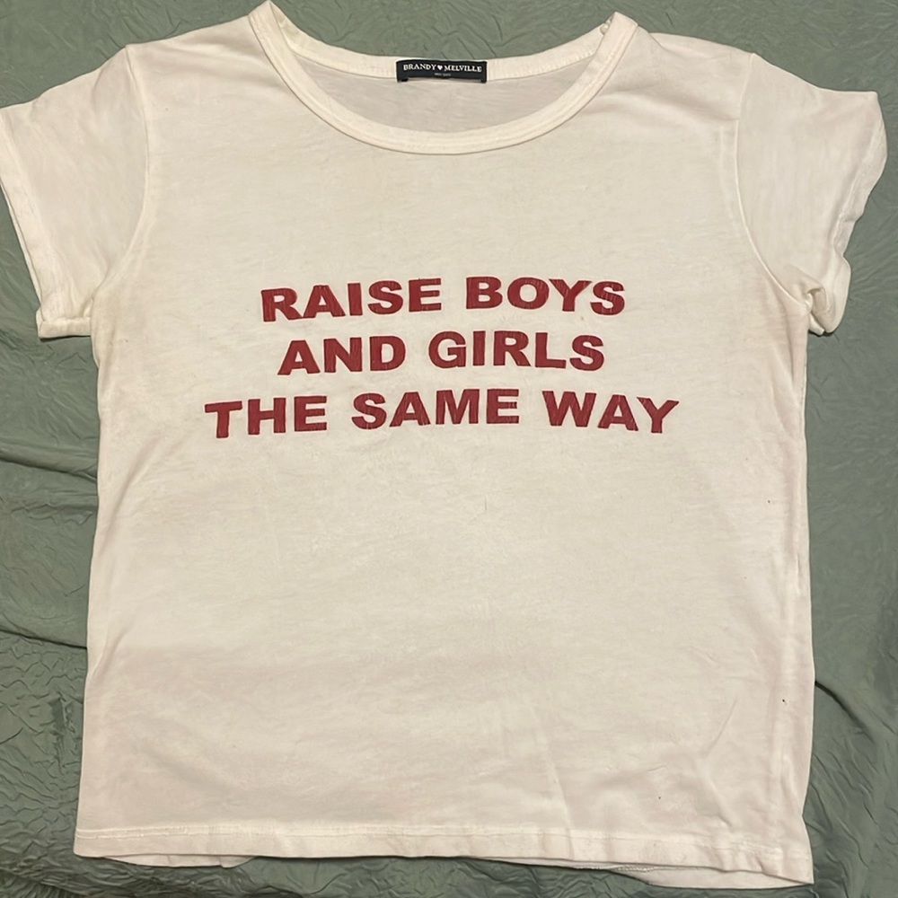 brandy melville baby tee